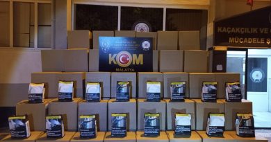 Malatya’da kaçak tütün ele geçirildi