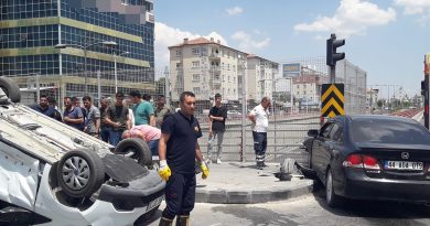 Malatya’da trafik kazası: 3 yaralı