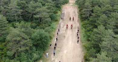 Maltepe’de orman yangınlarına karşı atlı polislerden denetim