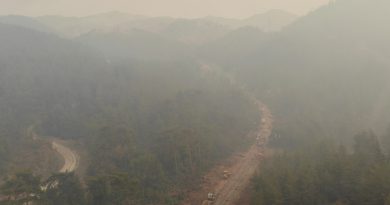 Marmaris’te alevler çöplük mevkiine ilerliyor