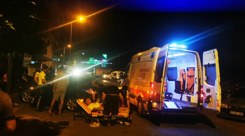 Marmaris’te trafik kazası: 2 yaralı