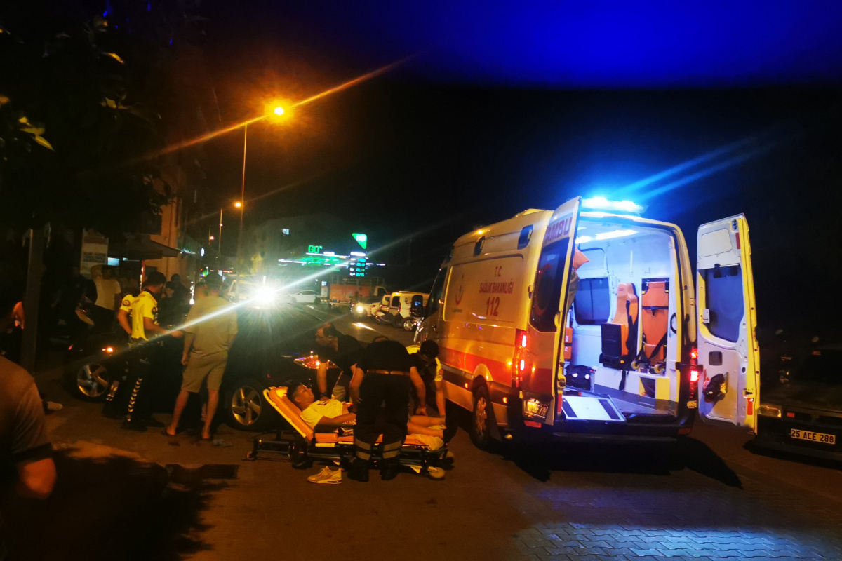 Marmaris’te trafik kazası: 2 yaralı