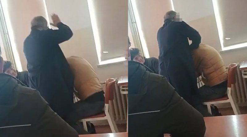 Oğlunun öğretmeni tarafından darp edildiğini, evine gelen sosyal hizmetler görevlisinden öğrendi