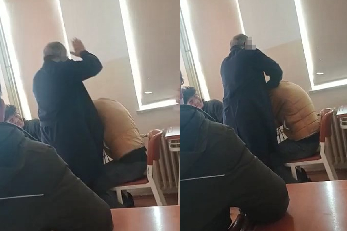 Oğlunun öğretmeni tarafından darp edildiğini, evine gelen sosyal hizmetler görevlisinden öğrendi