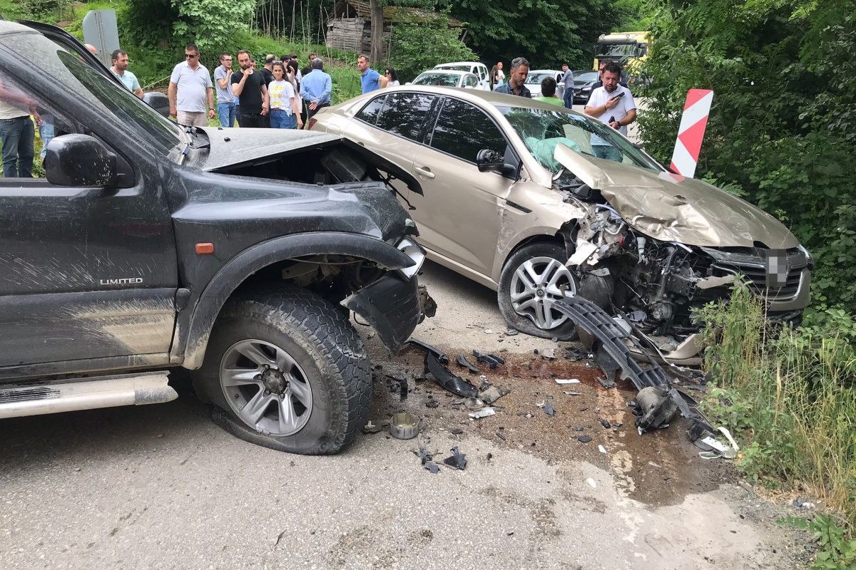 Ordu’da trafik kazası: 2 yaralı