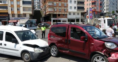 Ordu'da zincirleme kaza: 2 yaralı