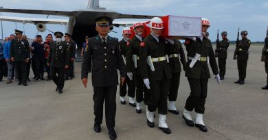 Ordulu şehit Samsun'da gözyaşları içinde karşılandı
