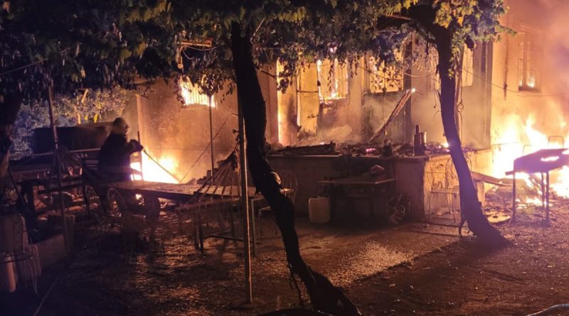 Ortaca'da ev yangını: 1 ölü