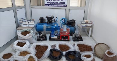 Osmaniye’de kaçak sigara operasyonuna 1 tutuklama