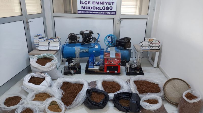 Osmaniye’de kaçak sigara operasyonuna 1 tutuklama