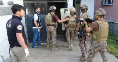 Osmaniye'de torbacı operasyonu: 7 gözaltı