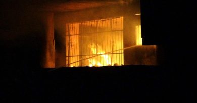 Osmaniye’deki boş ev alevlere teslim oldu