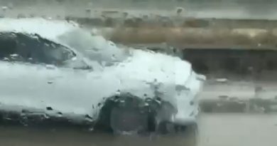 Otobandaki kaza kameralara böyle yansıdı