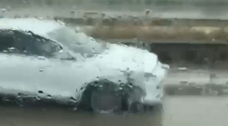 Otobandaki kaza kameralara böyle yansıdı