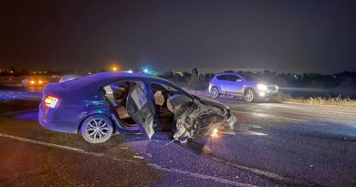 Otomobil bariyerlere çarptı: 2 yaralı