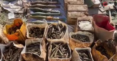 Pençe-Kilit Operasyonu’nda teröristlere ait çok sayıda silah ve mühimmat ele geçirildi