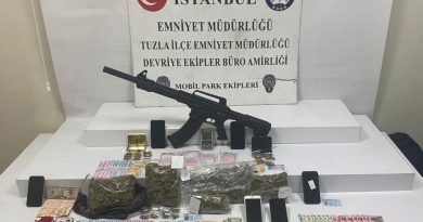 Pendik’te uyuşturucu ticareti yapılan iş yerine operasyon