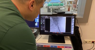 Şah damarı yüzde 99 tıkalı hasta stentle kurtuldu