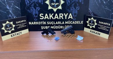 Sakarya’da 2 ilçede 3 adrese uyuşturucu operasyonu: 5 gözaltı