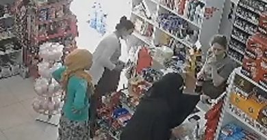 Şalvarlı hırsız güvenlik kamerasına yakalandı