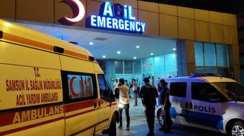 Samsun'da silahlı saldırı: 2 yaralı !