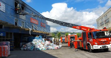 Samsun Gıda Borsası'nda aynı yerde 4 gün sonra yine yangın çıktı