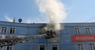 Samsun Gıda Borsası'nda yangın kontrol altına alınamıyor