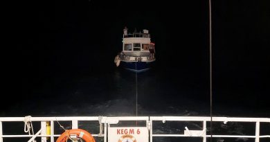 Silivri açıklarında sürüklenen tekne kurtarıldı