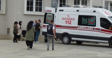 Sınava gireceği okulda merdivenden düşen öğrenci yaralandı