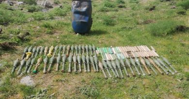 Şırnak’ta terör örgüte ait çok sayıda roketatar mühimmatı ve sevk fişeği ele geçirildi
