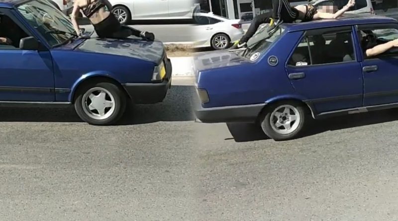 Sultanbeyli’de genç kız ortalığı birbirine kattı: Esnafa saldırdı, araçların üstüne çıktı, karakolu birbirine kattı