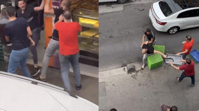 Sultanbeyli'de parasını ödemeyen müşteri ile lokanta çalışanları arasında kavga