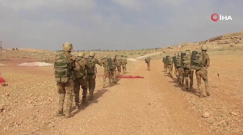 Suriye Milli Ordusu’ndan askeri tatbikat