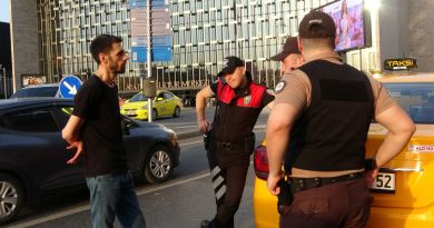 Taksim Meydanı’nda ticari takside uyuşturucu madde çıktı, sürücü gözaltına alındı