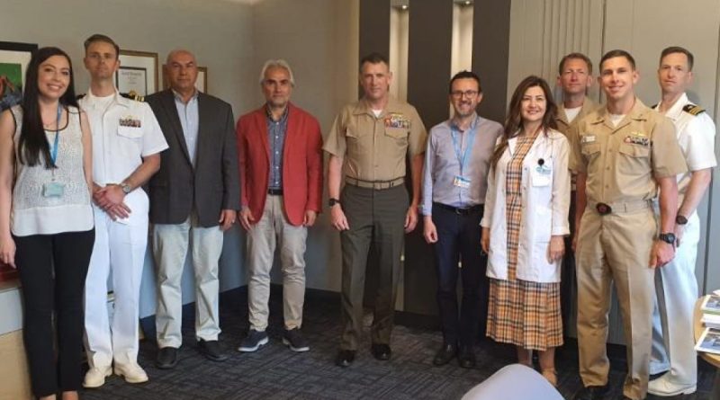 Tatbikatta rahatsızlanan ABD’li asker Kent Hastanesi’nde tedavi edildi