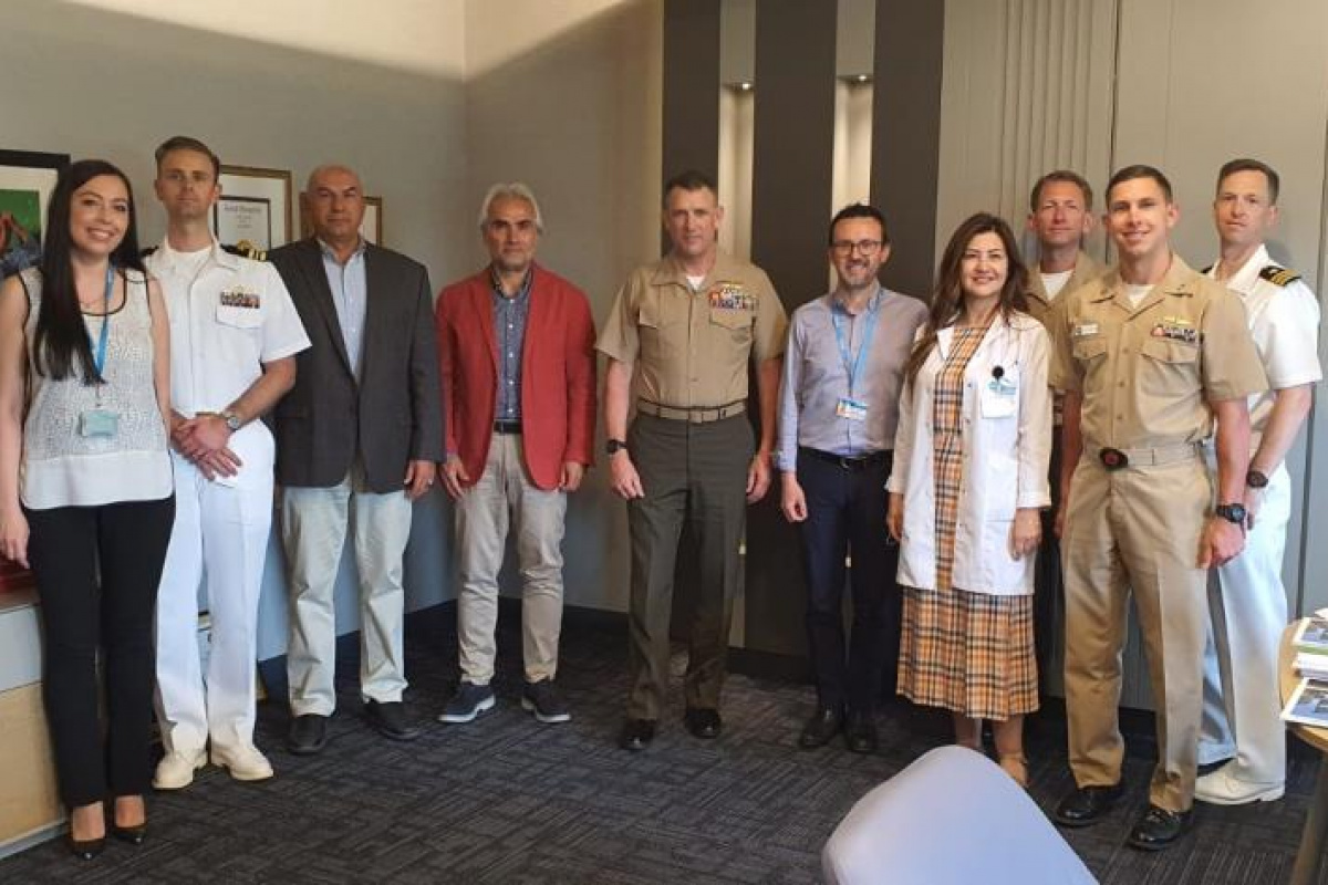 Tatbikatta rahatsızlanan ABD’li asker Kent Hastanesi’nde tedavi edildi