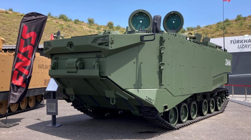 TCG Anadolu’nun zırhlı amfibi hücum aracı hazır