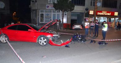 Tekirdağ’da 1’i ağır 2 kişinin yaralandığı korkunç kazada sürücü firar etti