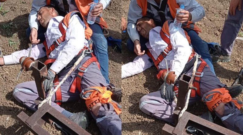 Tekirdağ’da elektrik direğinden düşen işçi ağır yaralandı