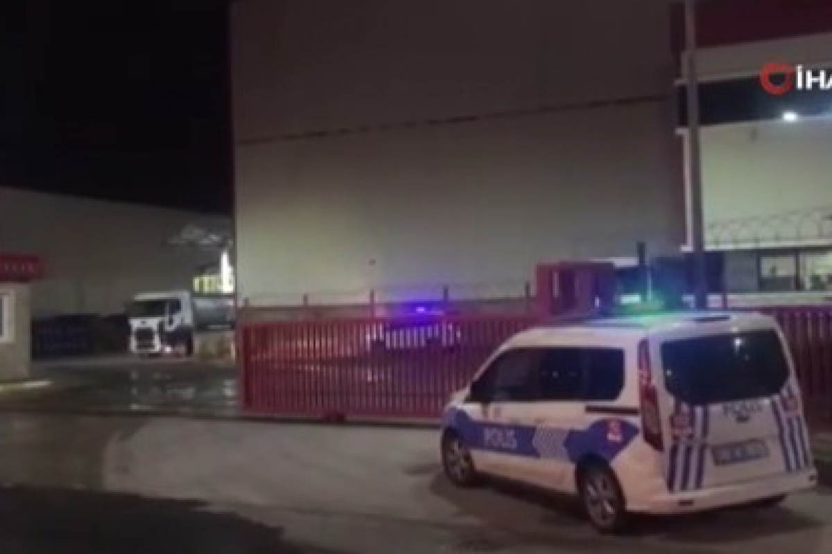 Tekirdağ'da fabrikada patlama