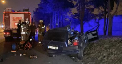 TEM Otoyolu’nda feci kaza: 1 ölü, 1 yaralı