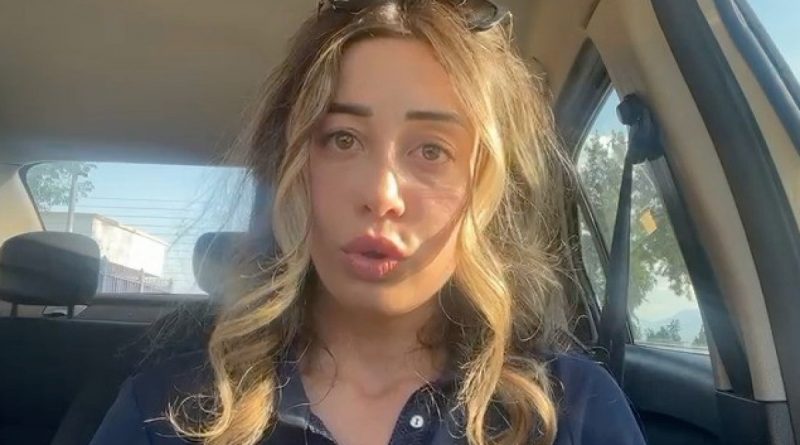 Trafikte önü kesilen kadın avukatın 'imdat' çığlığı kamerada