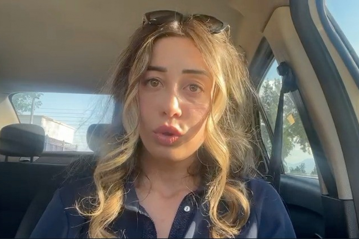 Trafikte önü kesilen kadın avukatın 'imdat' çığlığı kamerada