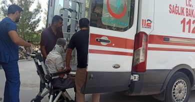 Traktör römorkundan düşen vatandaş ağır yaralandı