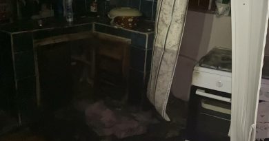 Tüp patlaması sonucu mutfak kullanılamaz hale geldi