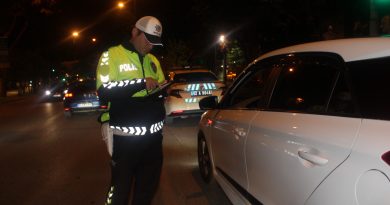 Ünye polisinden şok denetim: 1 saatlik uygulamada 9 bin lira ceza