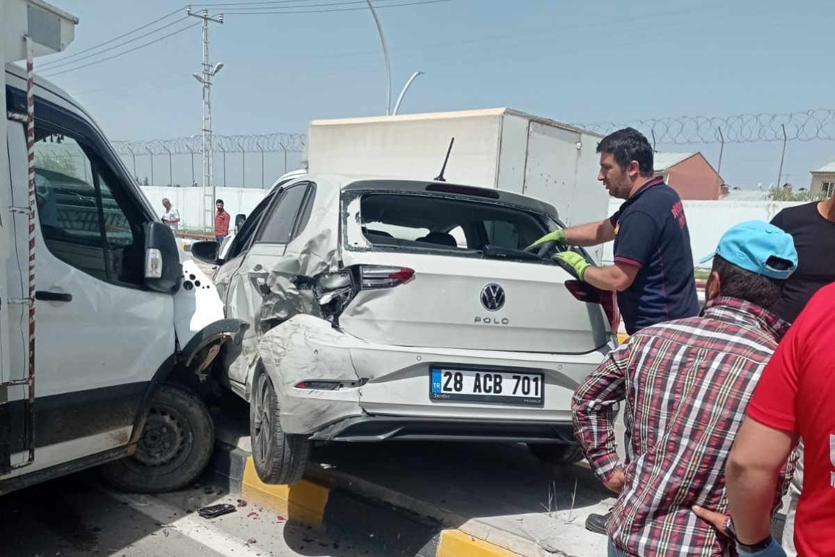Van’da zincirleme kaza: 7 yaralı