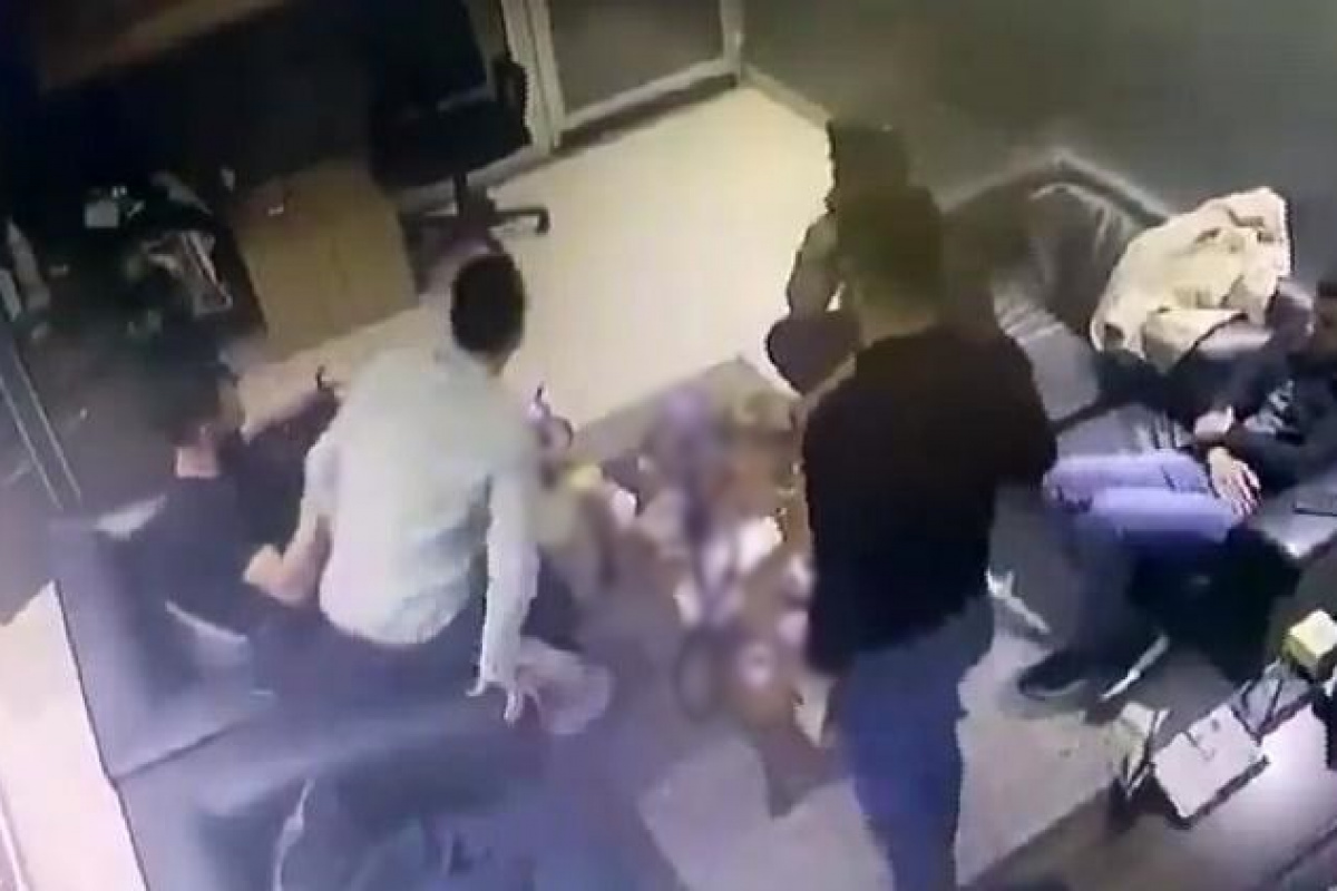 Van depreminin panik anları kamerada