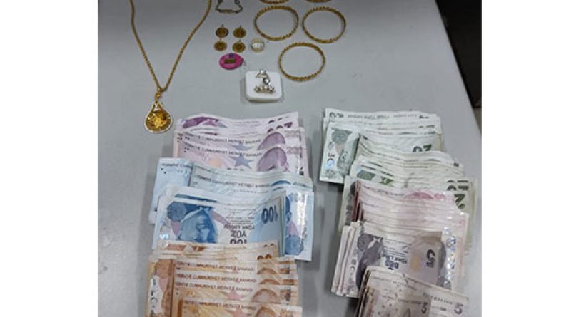 Vatandaşın yıllarca biriktirdiği altın ve paraları çalan hırsız polisten kaçamadı