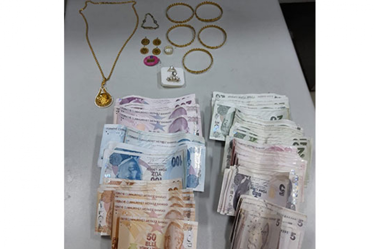 Vatandaşın yıllarca biriktirdiği altın ve paraları çalan hırsız polisten kaçamadı